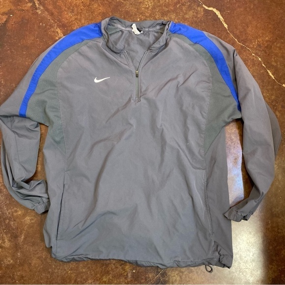 Men’s Nike Grey and Royal Coach’s Shirt - Picture 1 of 5